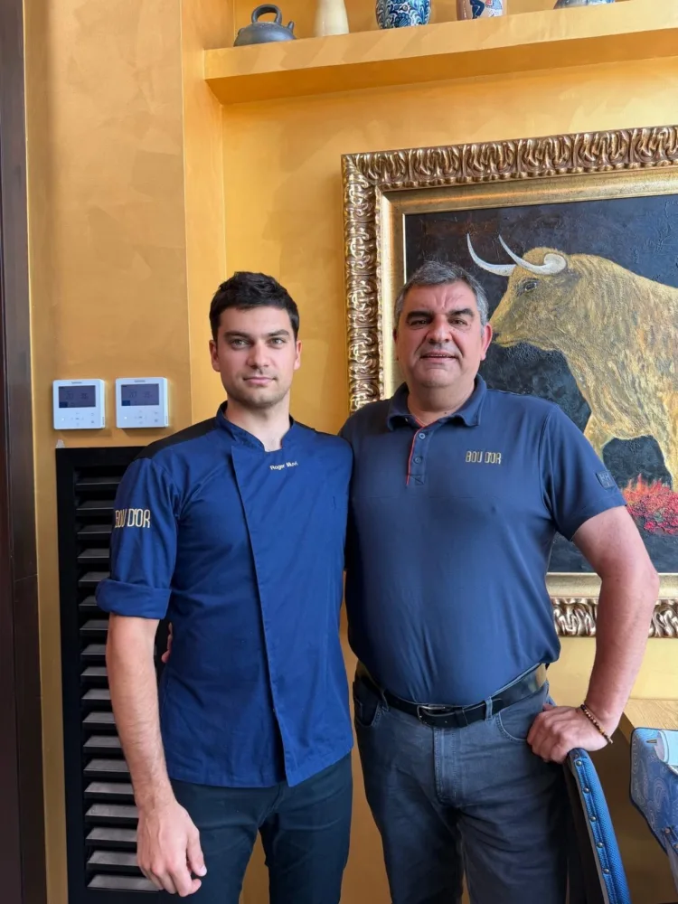 Equipo del restaurante Bou d'Or d'en Sidoro