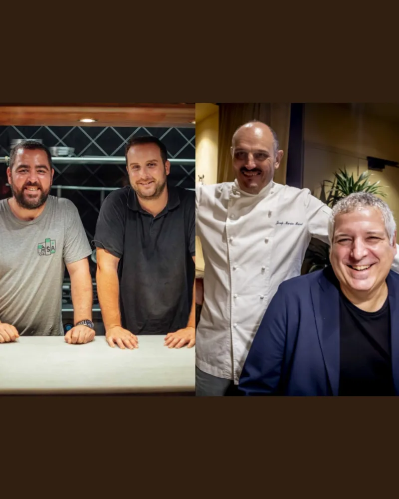 The Denassus and Fonda Balmes chefs behind the four-hands dinner at AT Roca