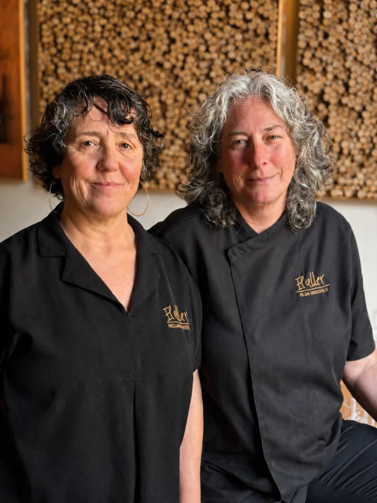 Equipo del restaurante El Celler. Menjar i beure