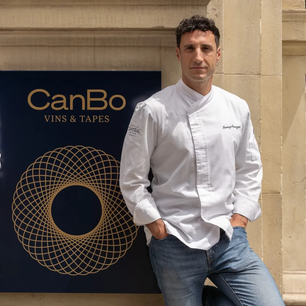 Chef Lorenzo Cavazzoni, de Can Bo Vins & Tapes