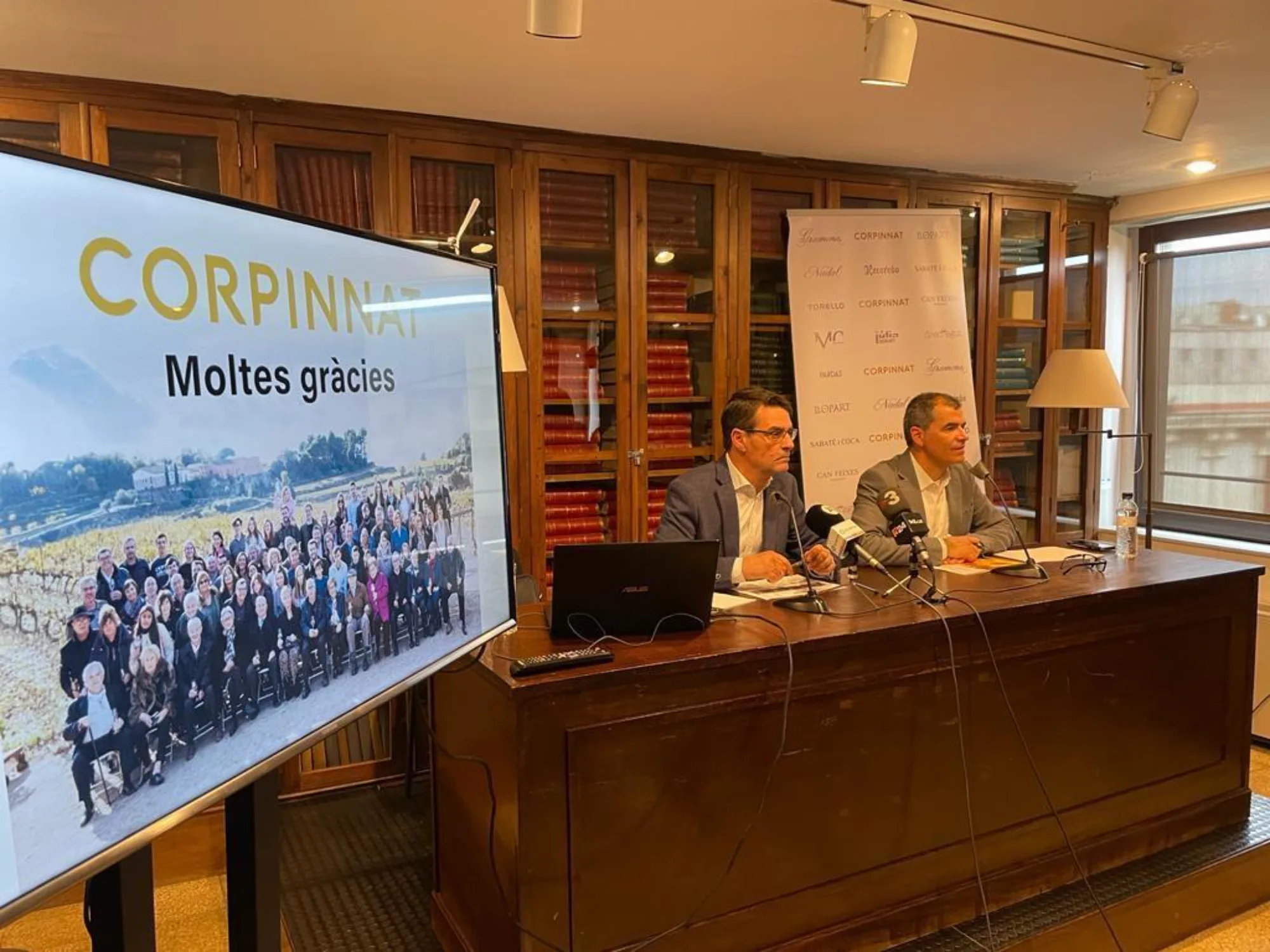 Presentación del balance anual de Corpinnat ante los medios