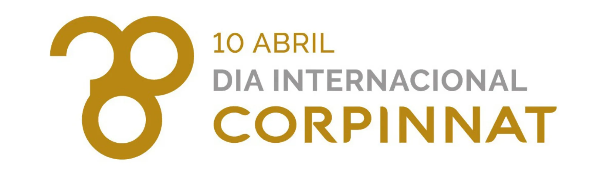 Logotip del Dia Internacional Corpinnat, el 10 d'abril