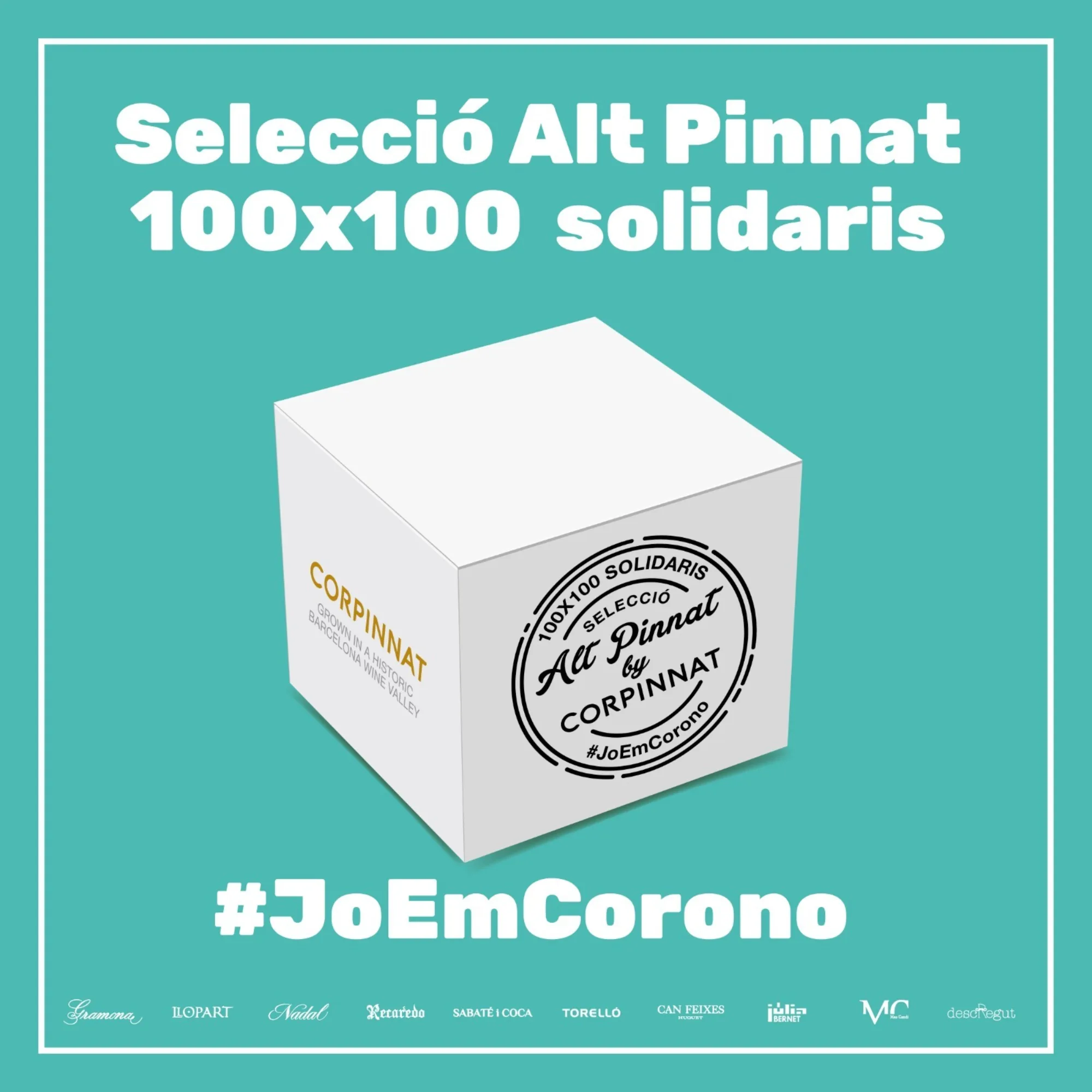 Pack solidari Selecció Alt Pinnat de la campanya #JoEmCorono