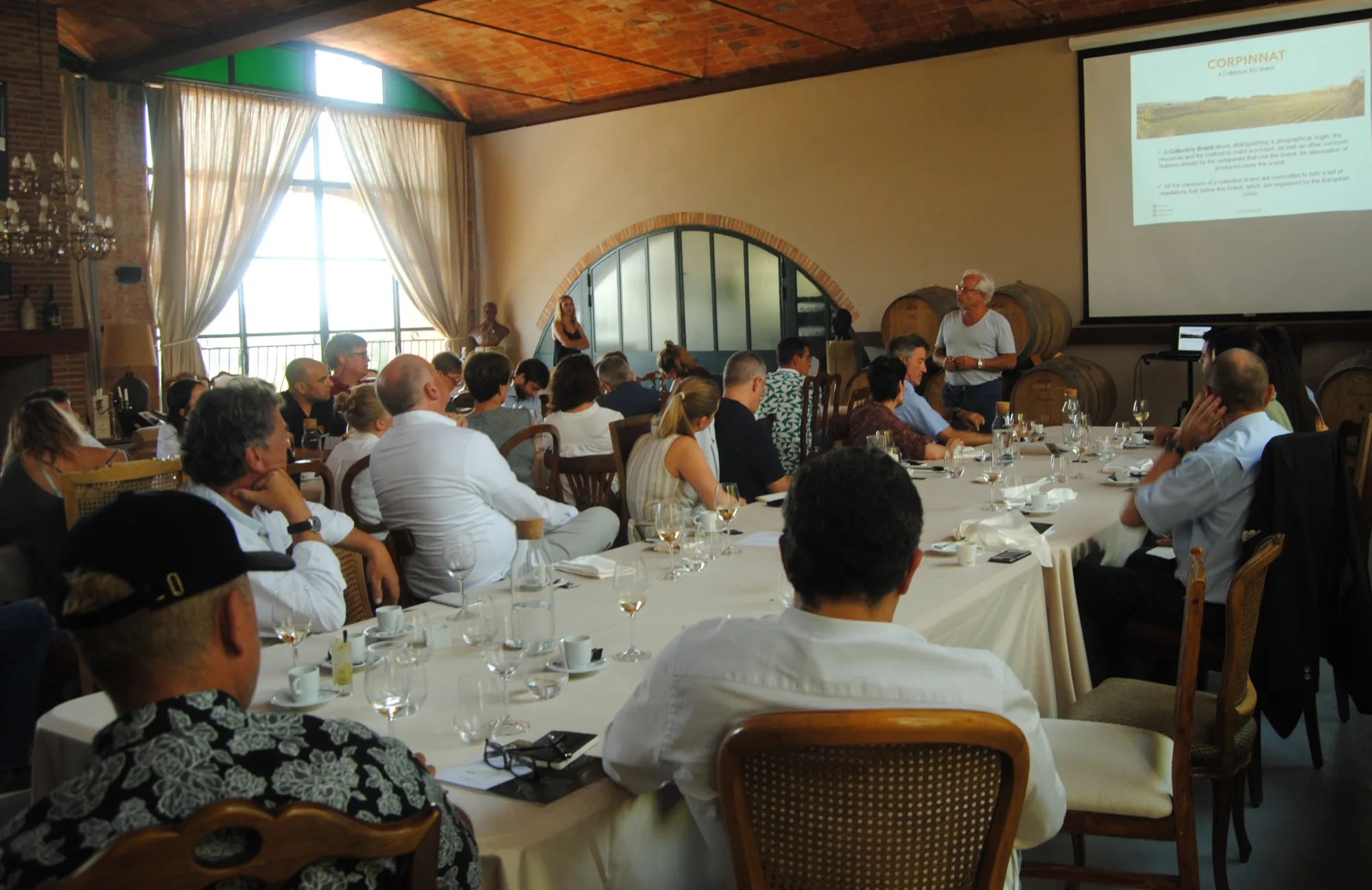 Corpinnat session at the Spanish Wine Forum