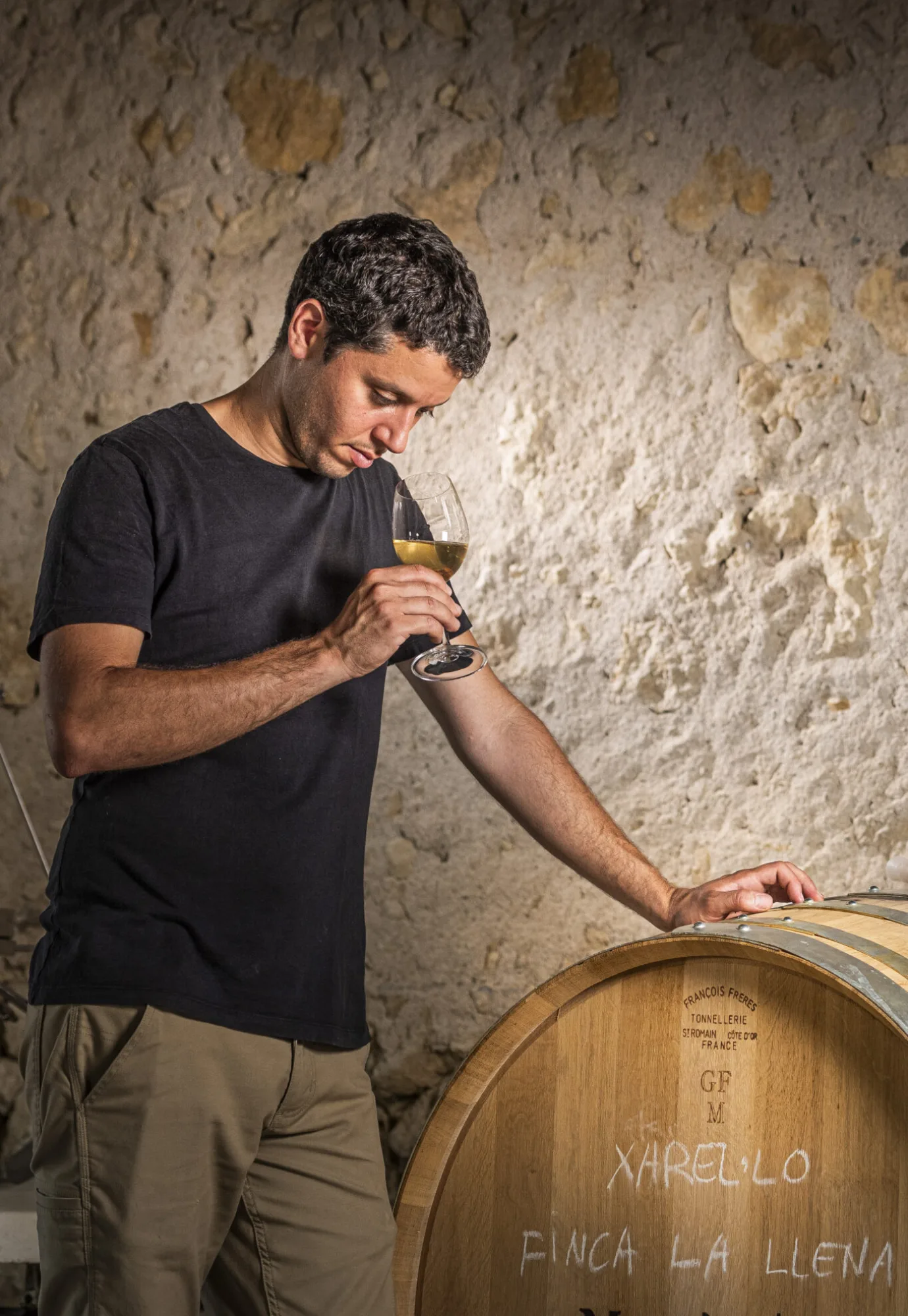 Tast de xarel·lo directament de la bóta al Celler Viader