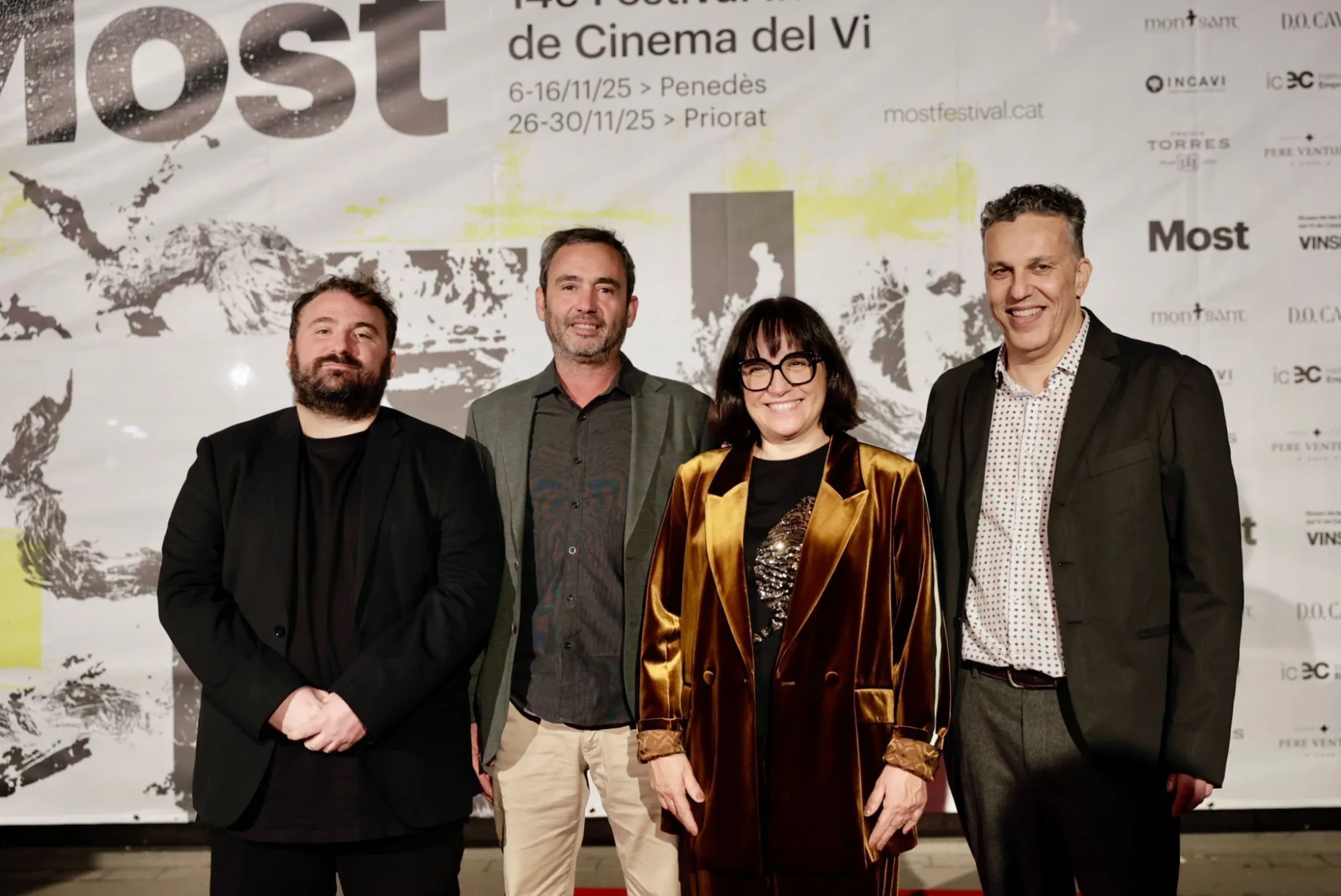 Corpinnat representatives at the opening of the 14th Most Festival