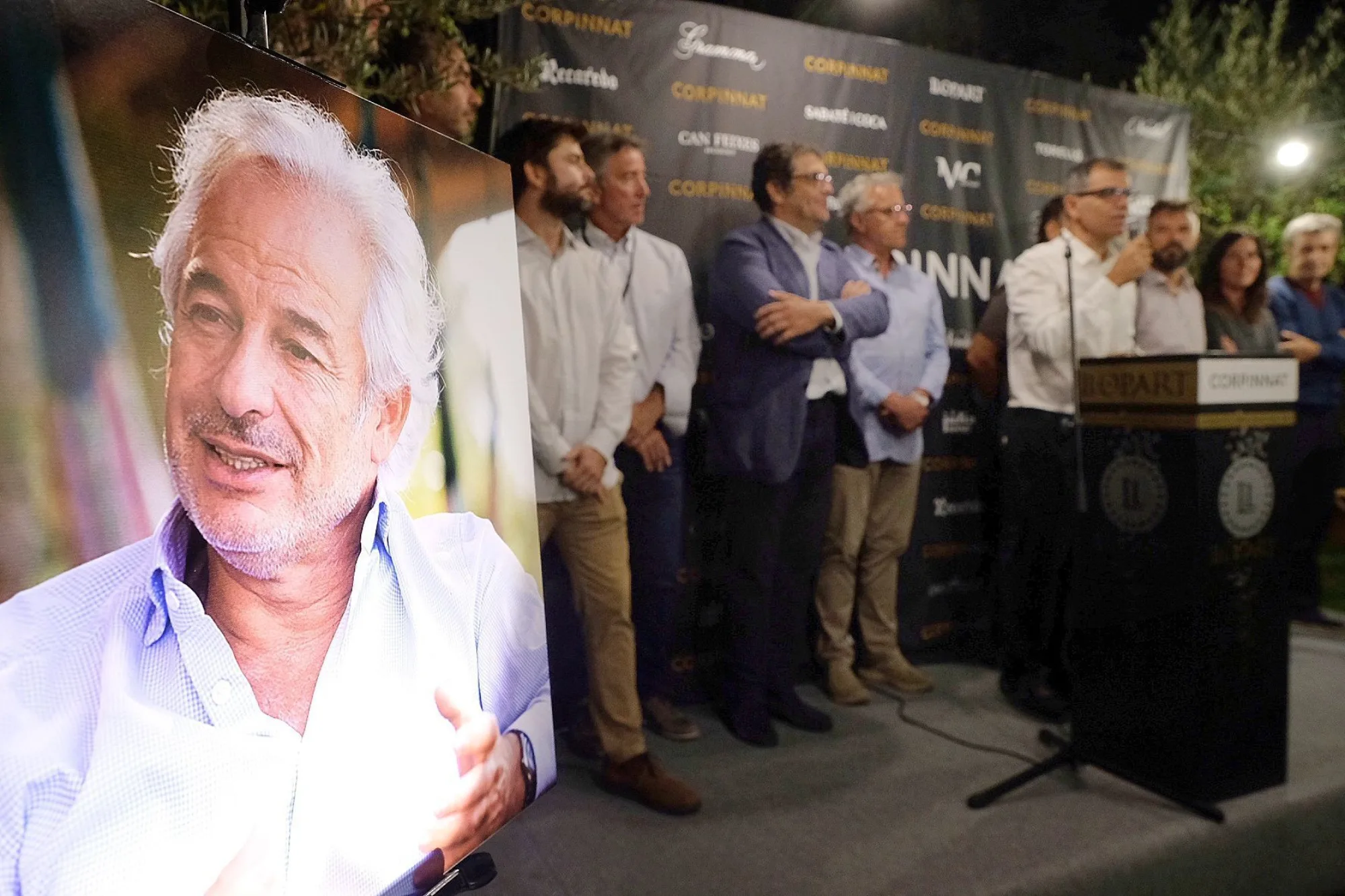 Xavier Gramona Sande en un acto de Corpinnat