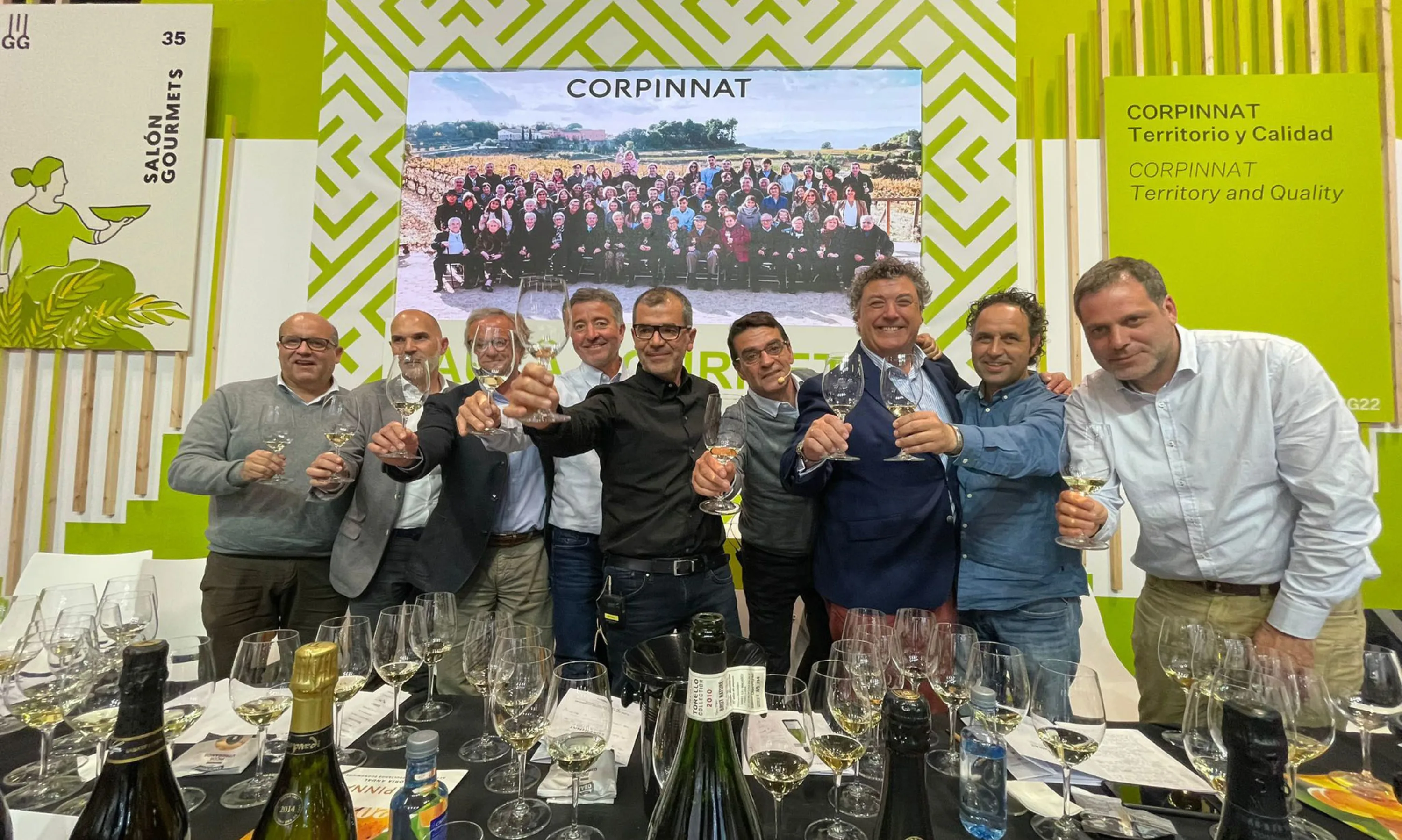 Corpinnat presentation tasting at the 35th Salón Gourmets in Madrid