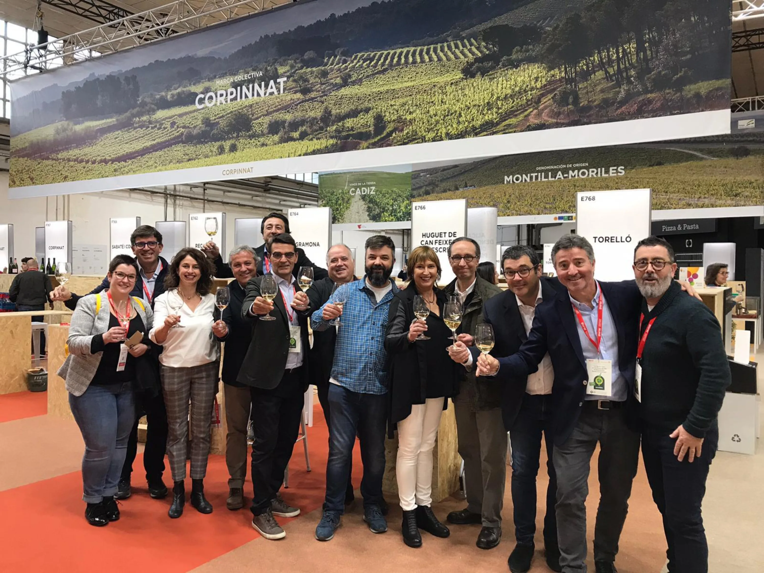 The Corpinnat wineries together at the first Barcelona Wine Week