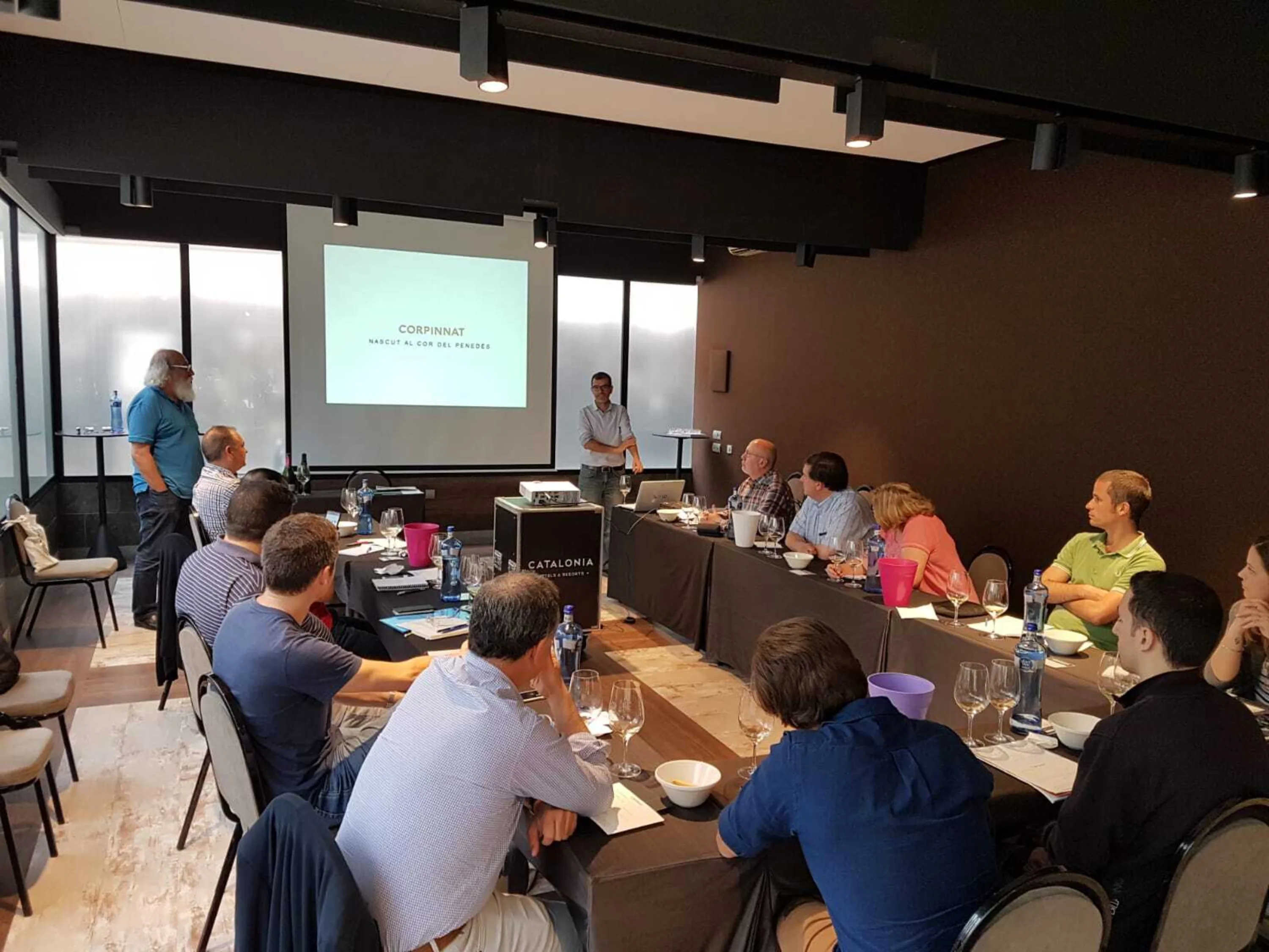 Corpinnat presentation and tasting at the Aula del Vi Català
