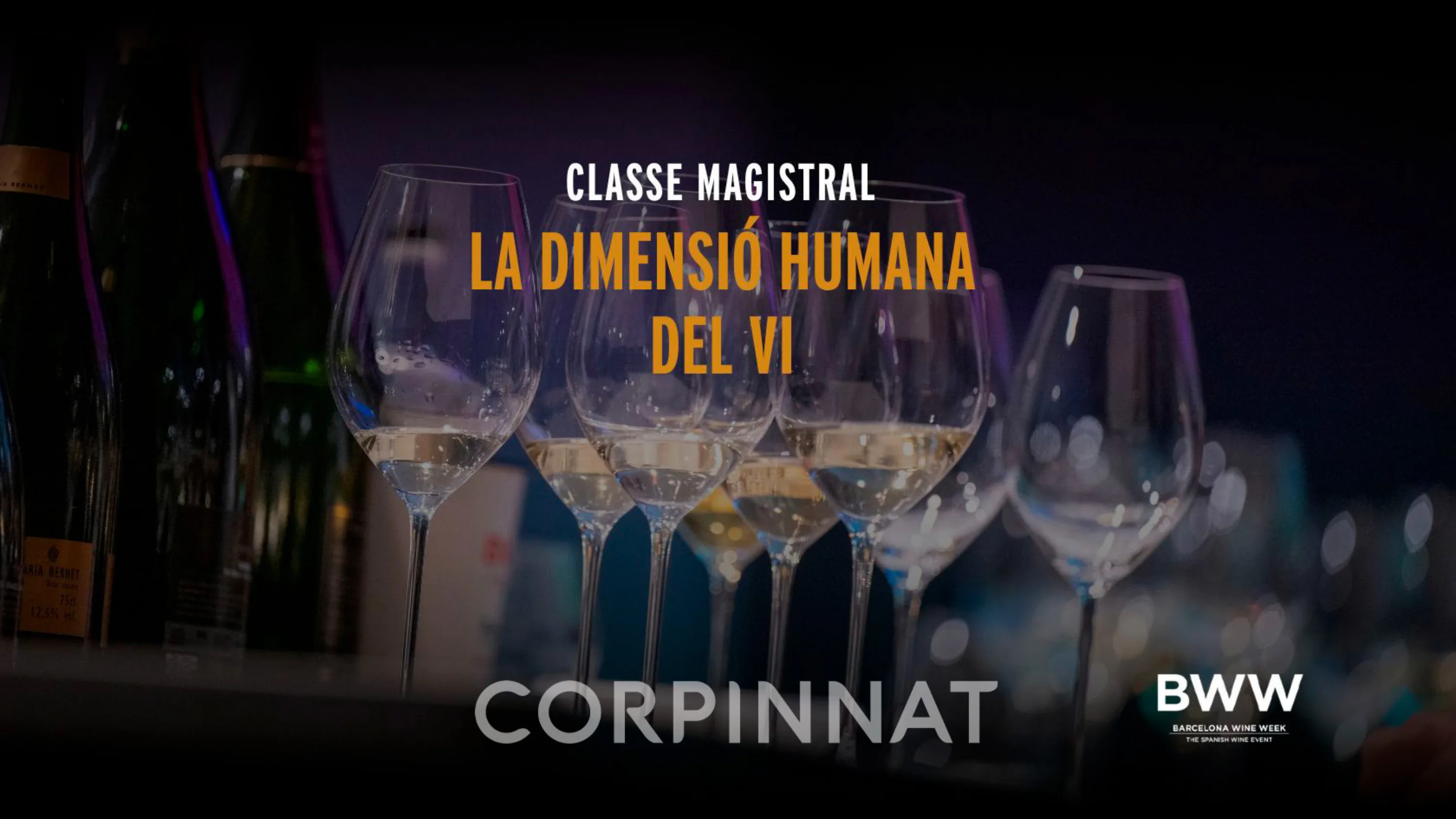 Corpinnat masterclass on the human side of wine at Barcelona Wine Week