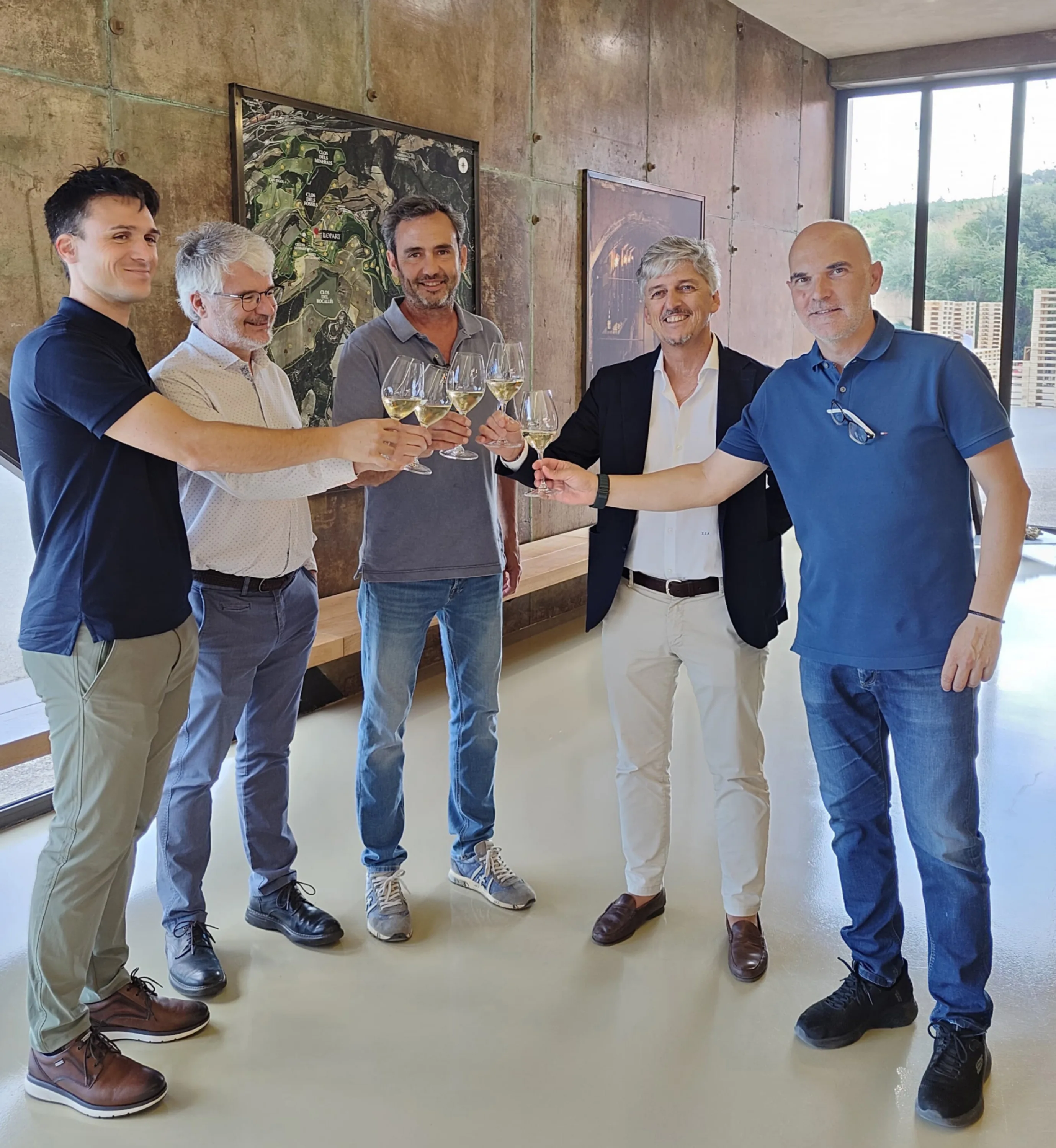 Toasting the Corpinnat and Oller partnership