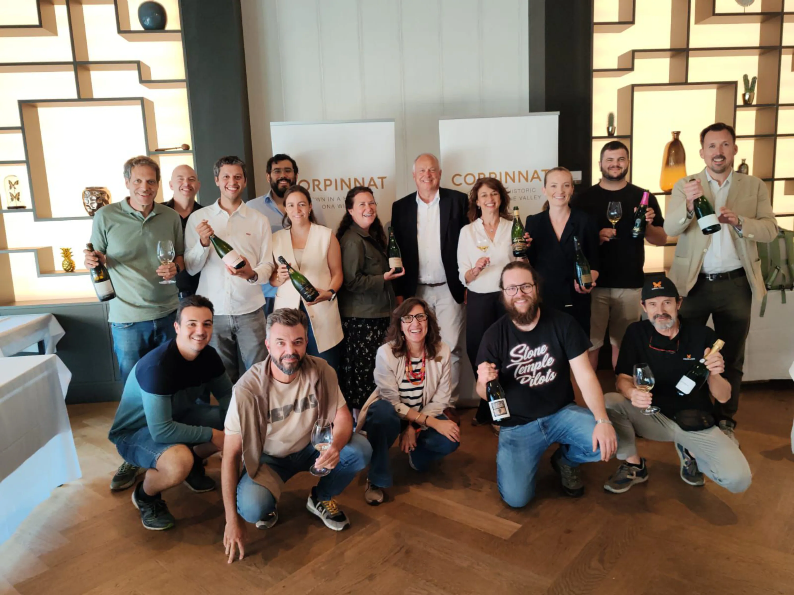 Participants at the first international Corpinnat showroom in the Netherlands