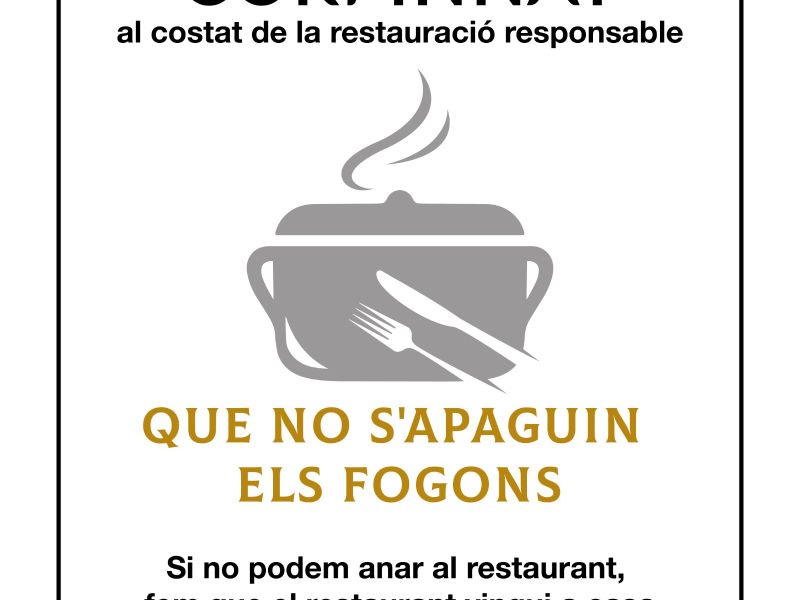 "Do not turn off the stove", the new CORPINNAT campaign in support of responsible catering