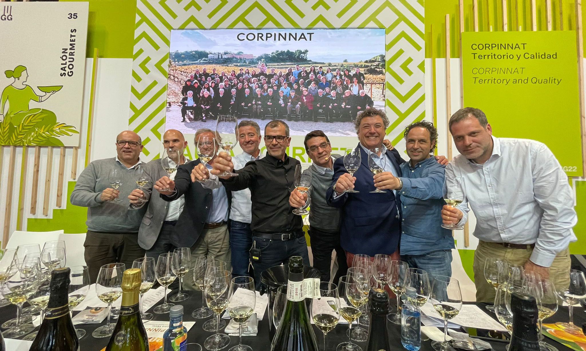 Èxit del tast presentació de CORPINNAT al 35 Salón Gourmets de Madrid